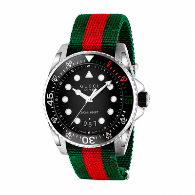 Multicolor nylon sport watch, Multicolor, medium