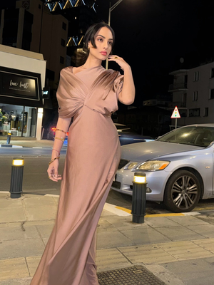 &ldquo;mary dress&rdquo;, Dusty pink, medium