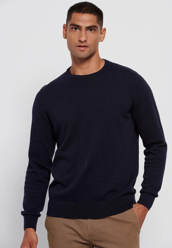 Funkybuddha knitwear r-neck-null