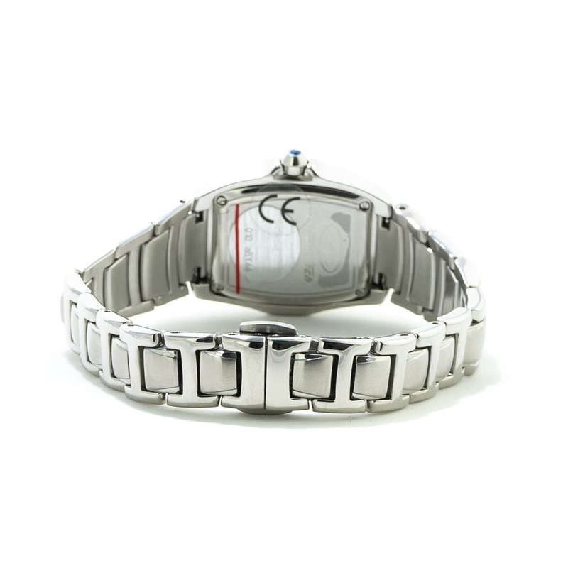Silver stainless steel sport watch-null