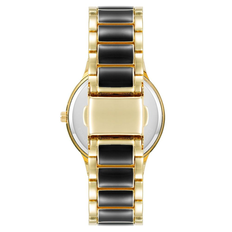 Multicolor metal dress watch-null