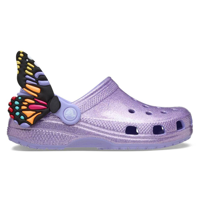 Classic iam butterfly clog top, Purple, medium