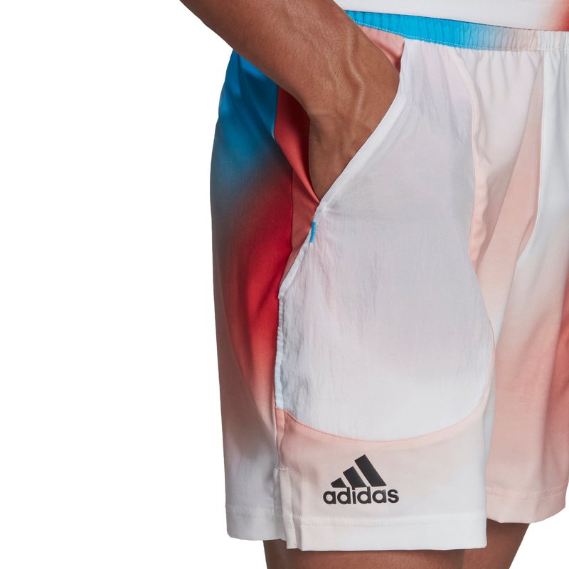 Adidas men melbourne tennis ergo printed 7-inch shorts (h619-null
