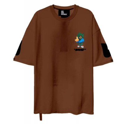 Mwm vanguard's dog t-shirt, Brown, medium