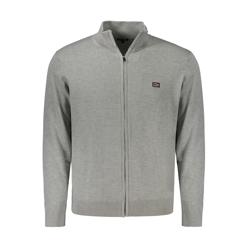 Blu poliammide uomo cardigan-null
