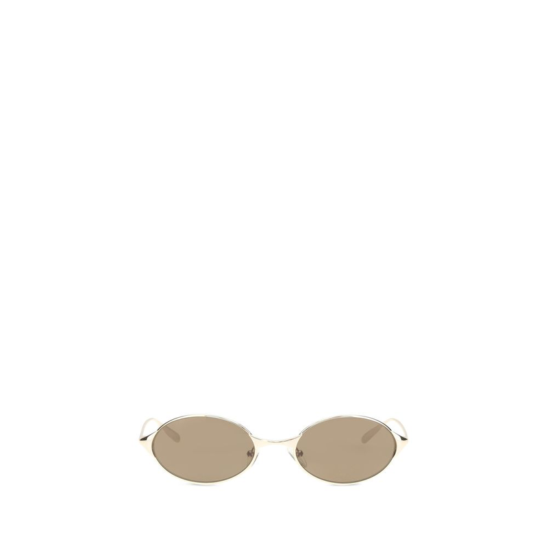 Gold metal sunglasses-null