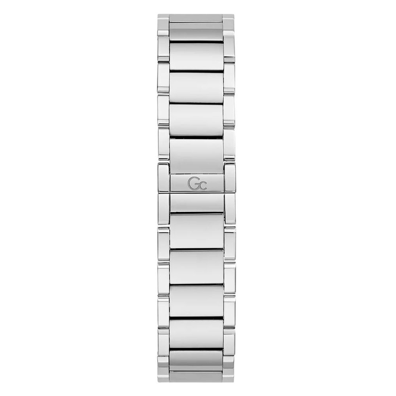 Gray stainless steel dress watch-null