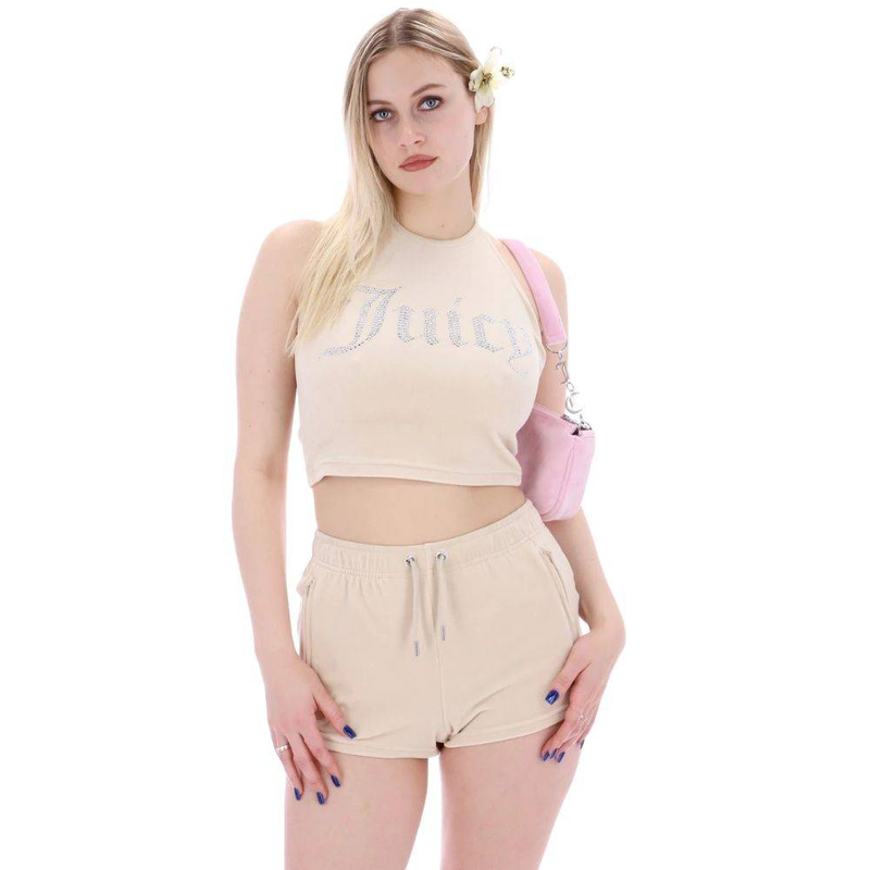Product image: Juicy Couture velour halter top - diamante-null