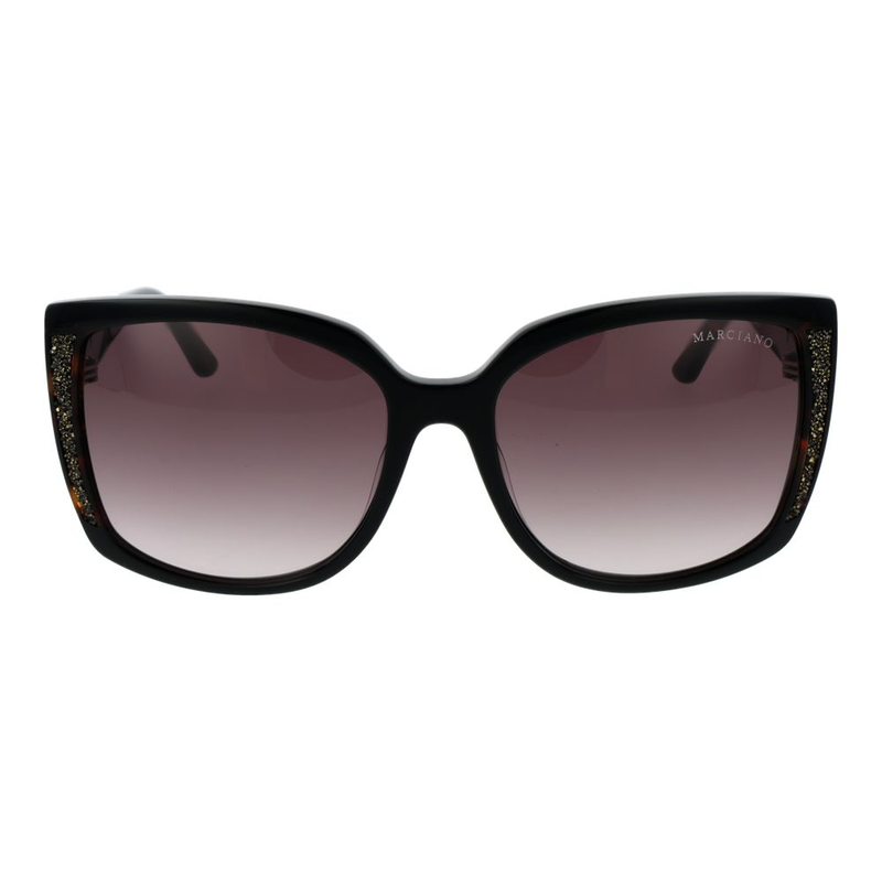 Brown plastic sunglasses-null