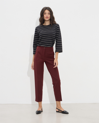 Trouser classic, Brown, medium