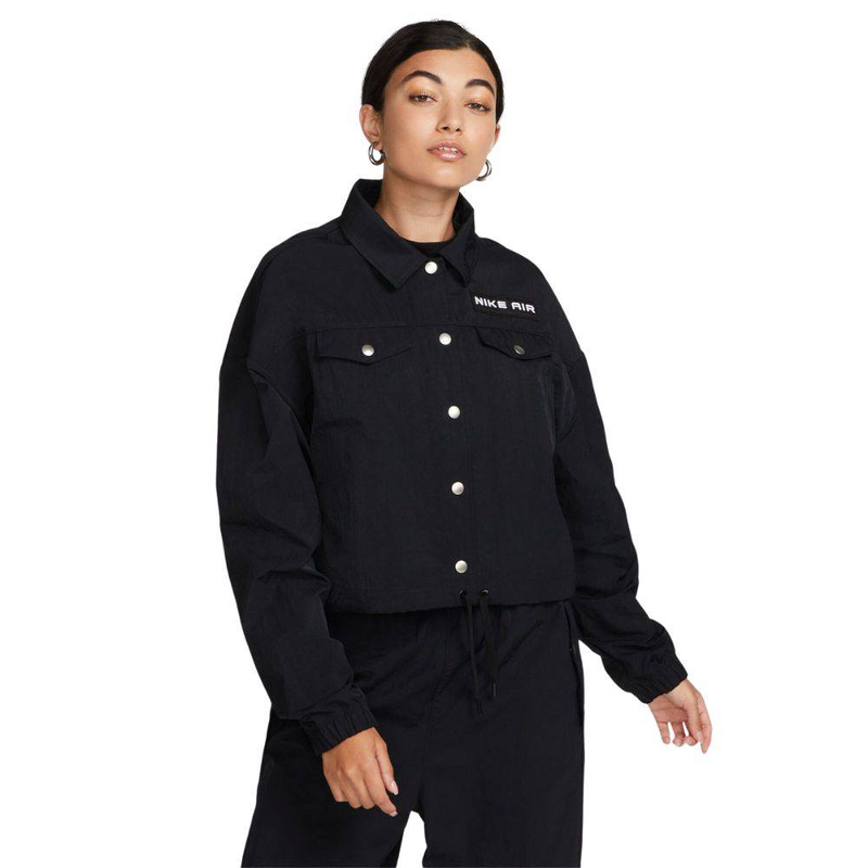 Sportswear womens woven mod crop jacket image number null