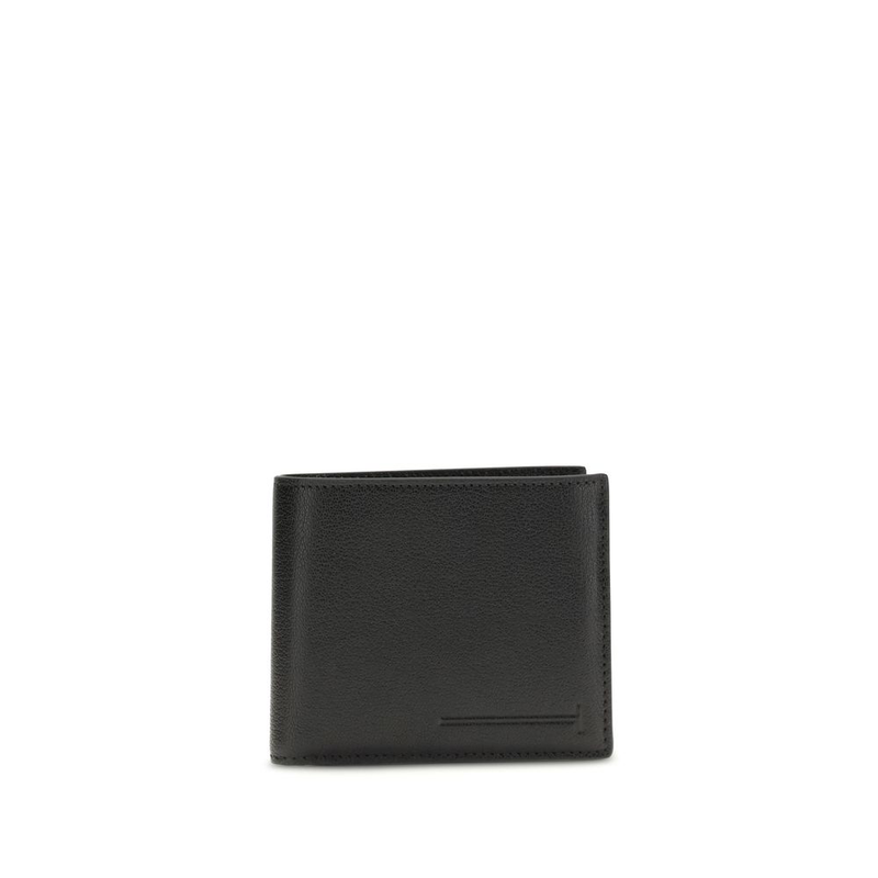 Black calf leather bos taurus wallet-null