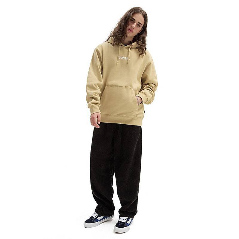 Lowered loose pullover hoodie-null