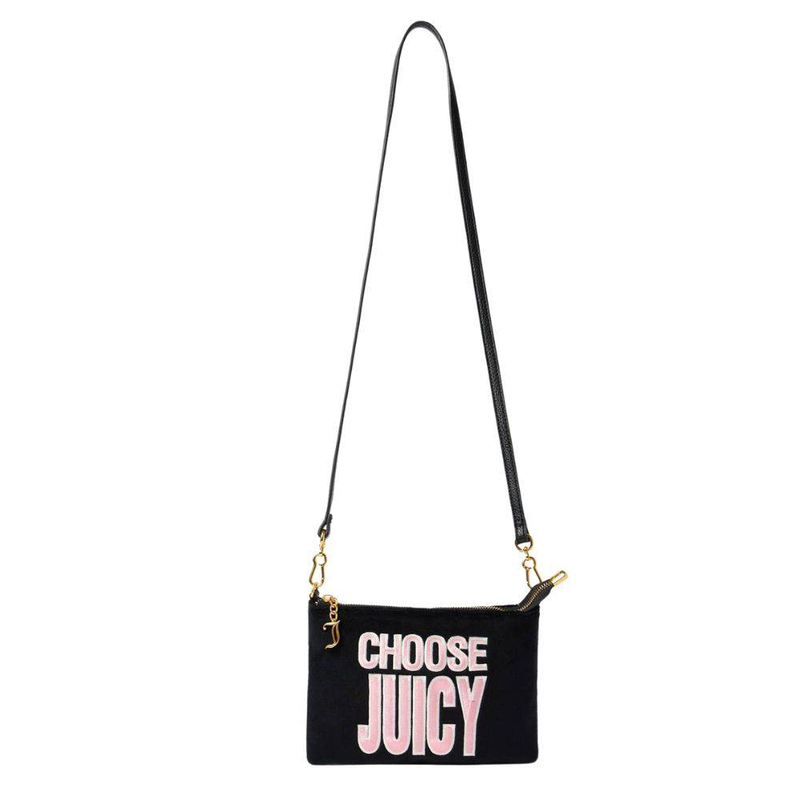 Juicy Couture ella velour flat pouch-null