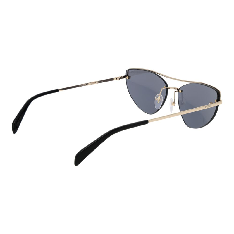 Gold metal sunglasses-null