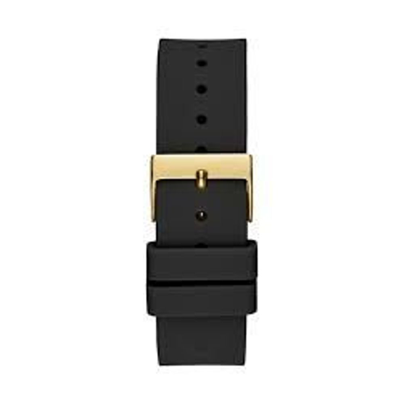 Black synthetic digital watch-null