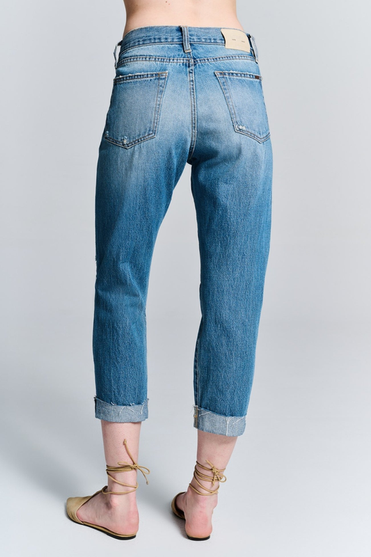 Ashley denim trousers image number null