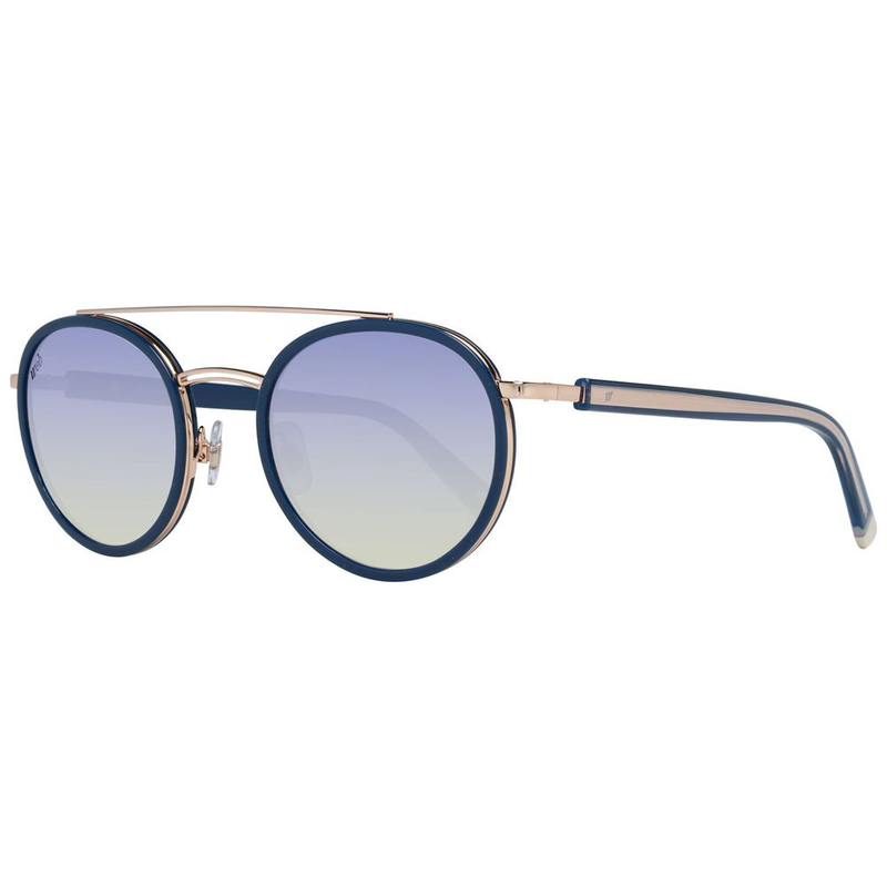 Blue metal sunglasses-null