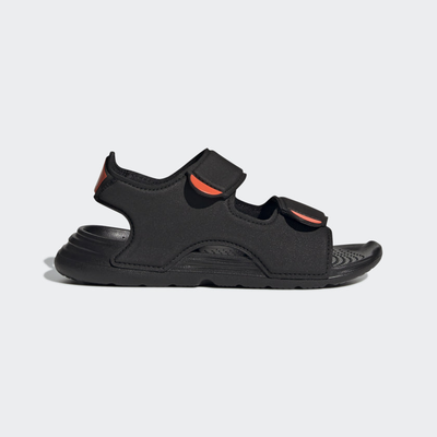 Adidas swim sandal psb, Black, medium