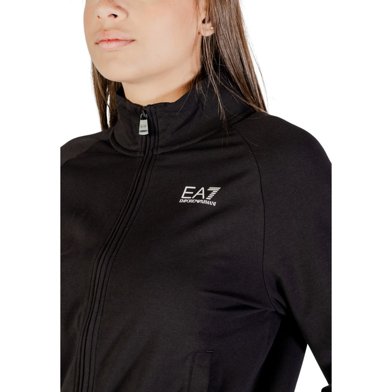 Black cotton tracksuit-null