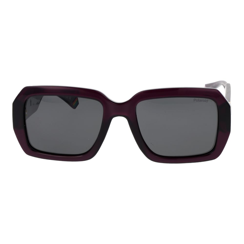 Purple plastic sunglasses-null