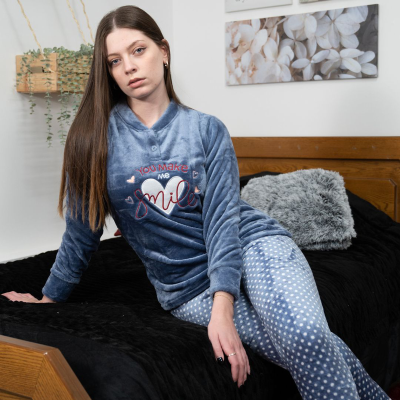 Product image: Womens thick velvet pajamas #2567-null