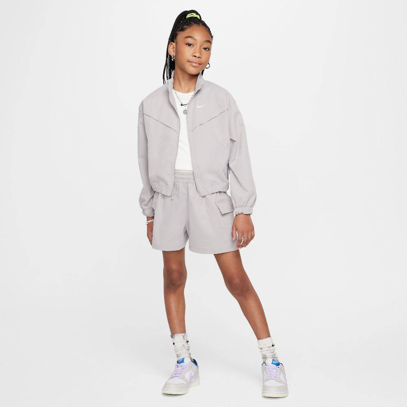 Nike girls lightweight oversized jacket-null