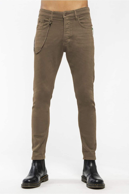Staff nollan play colored jeans, Tabac, medium