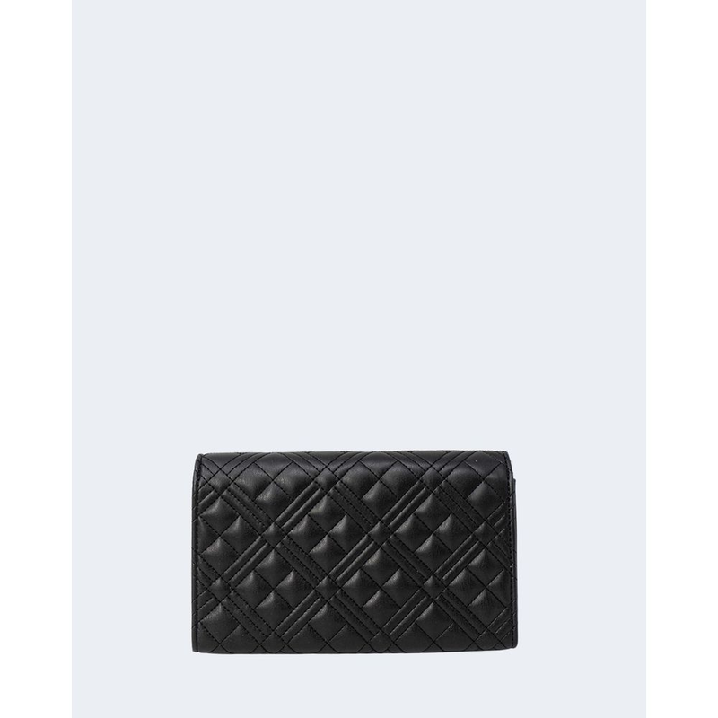Black polyethylene handbag-null