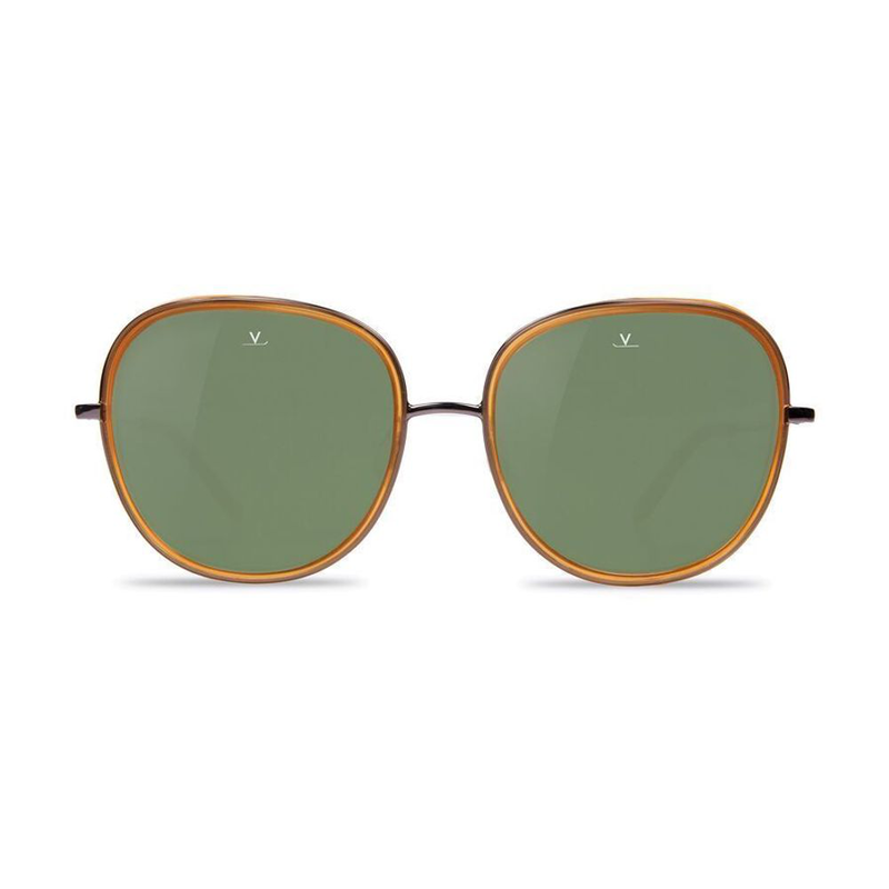 Gray stainless steel sunglasses-null