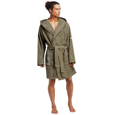 Bathrobe u, Olive, medium