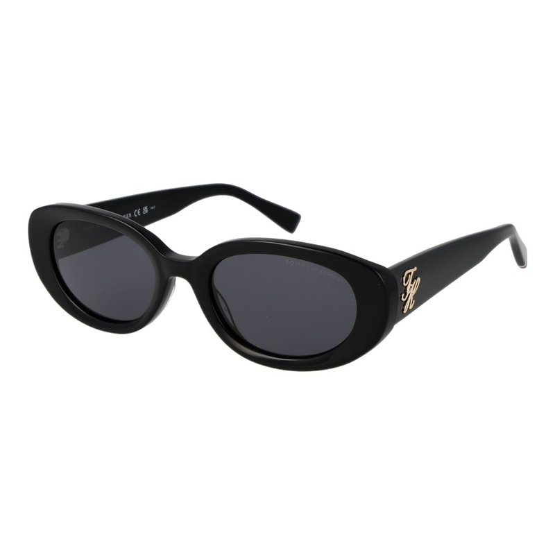 Black acetate sunglasses-null