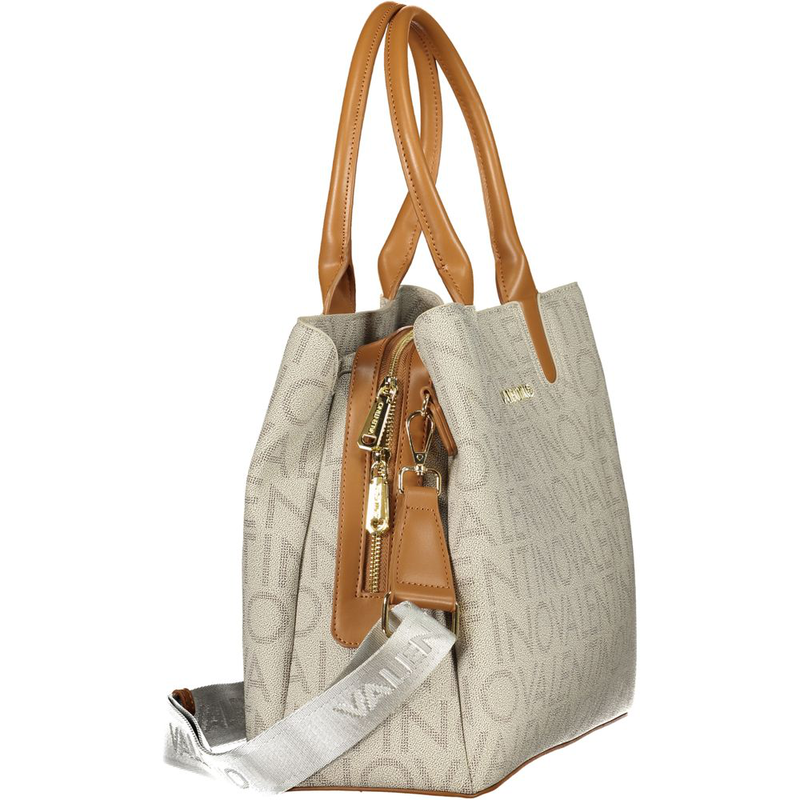 Beige polyurethane womens bag-null