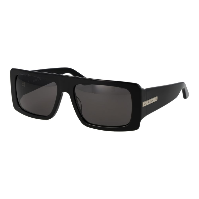 Black acetate sunglasses-null
