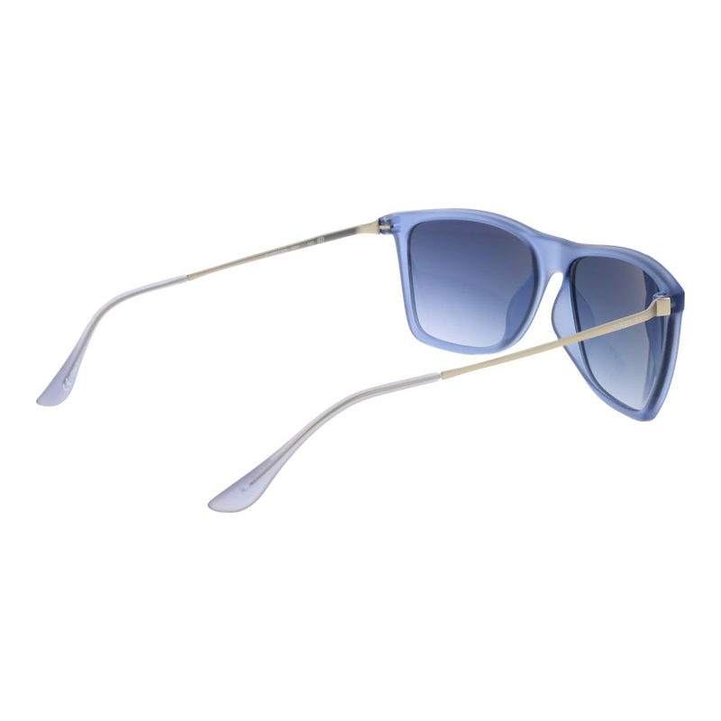 Blue stainless steel sunglasses-null