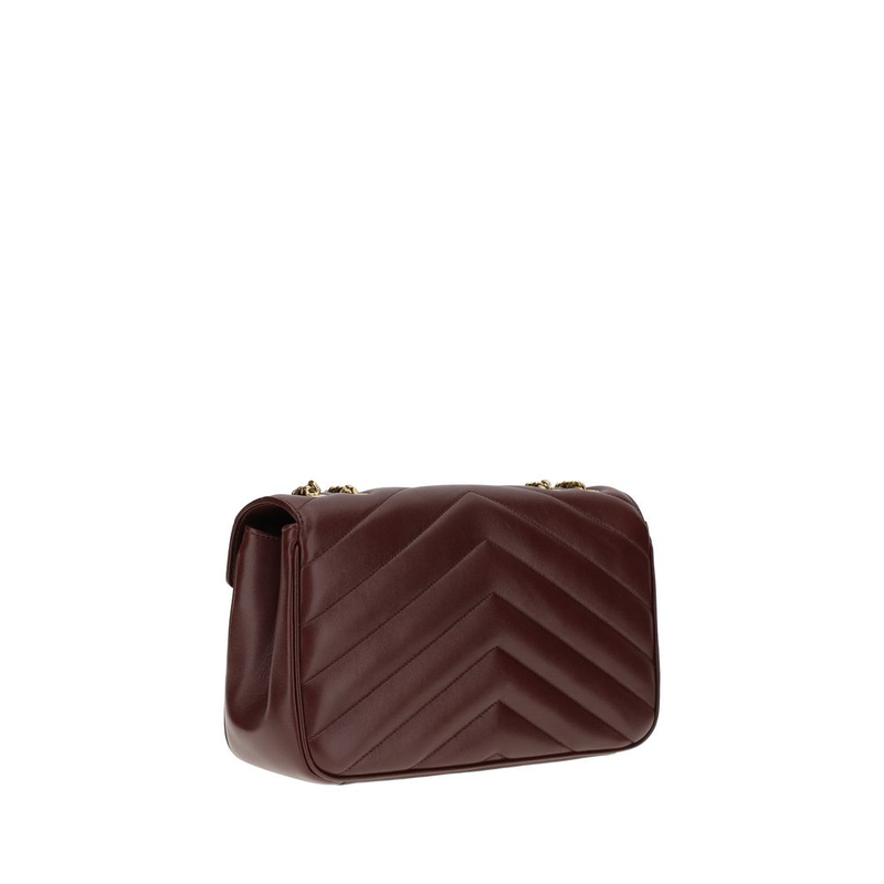 Bordeaux lamb ovis aries aries shoulder bag-null