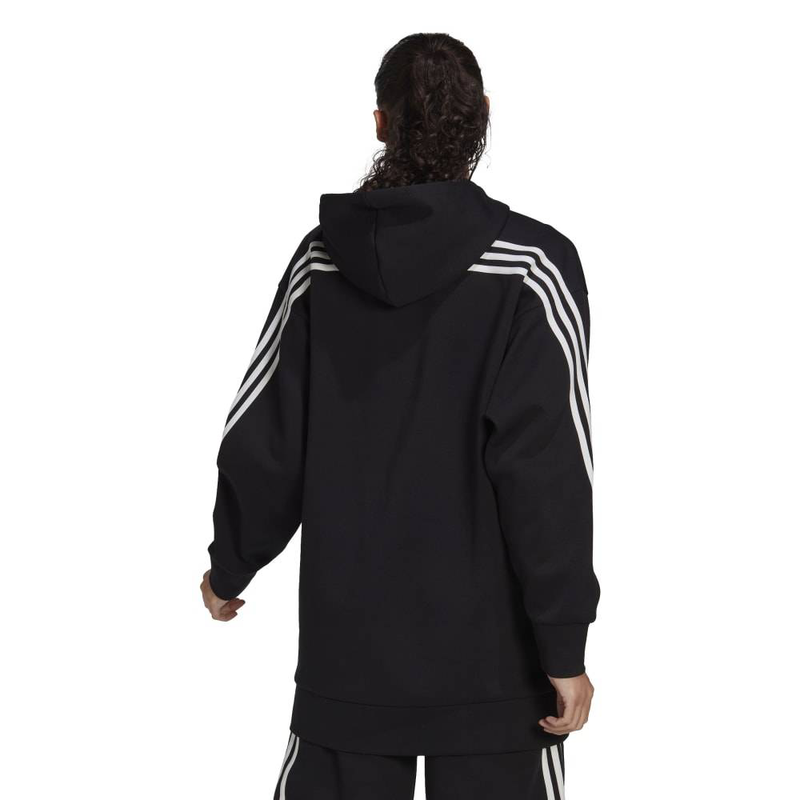 Women fi 3-stripes long hoodie image number null