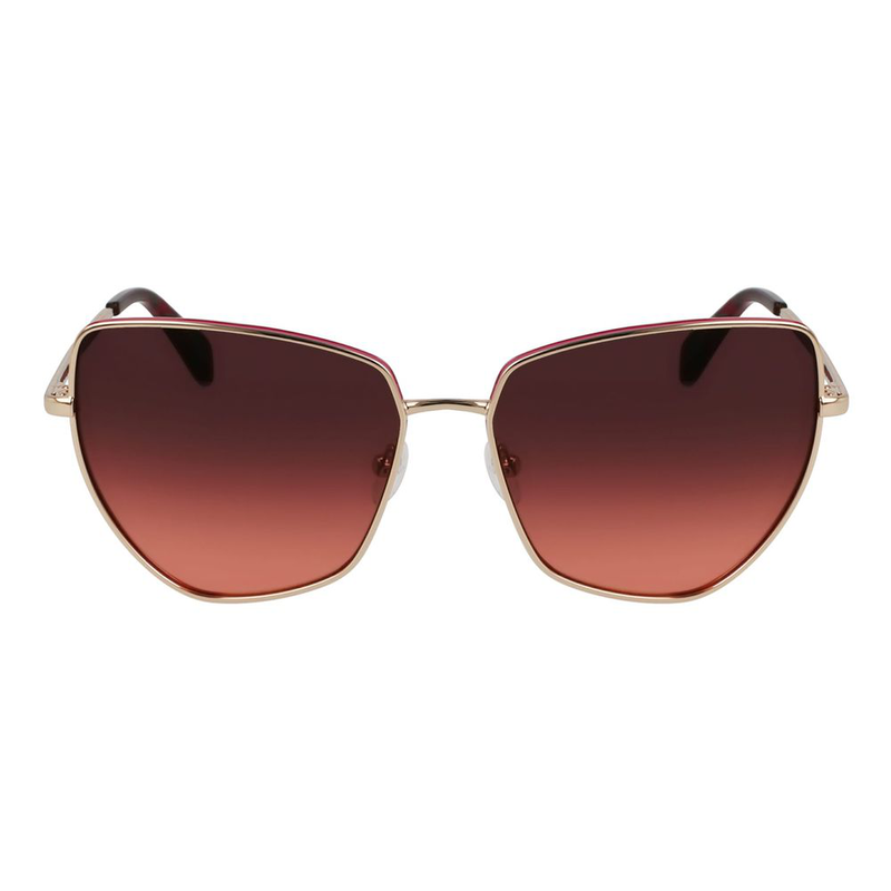 Multicolor metal sunglasses-null