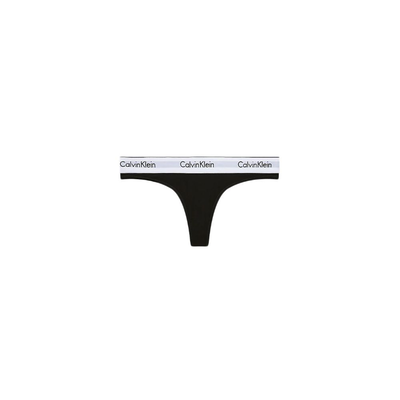 Black cotton pantie, Black, medium