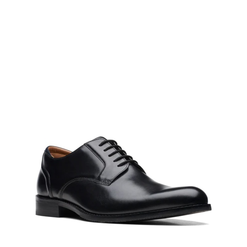 Clarks men craftarlo lase leather shoes-null