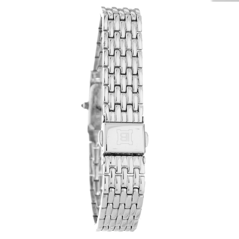 Silver stainless steel dress watch-null