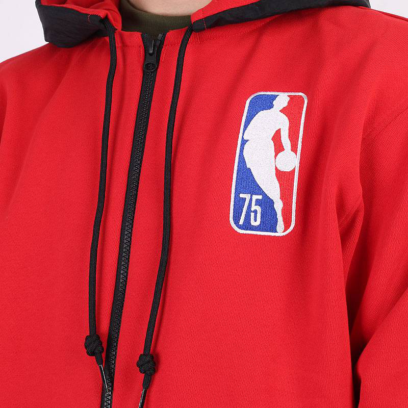 Nba chicago bulls fleece full-zip hoodie-null