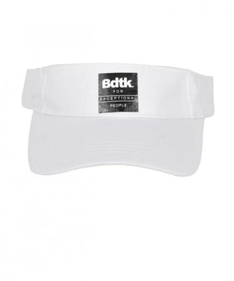 Bdtk unisex acchco tennis cap (1231-974855), White, medium