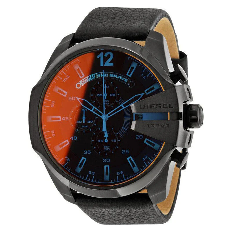 Diesel mega chief dz4323 men’s watch with chronograph and date image number null