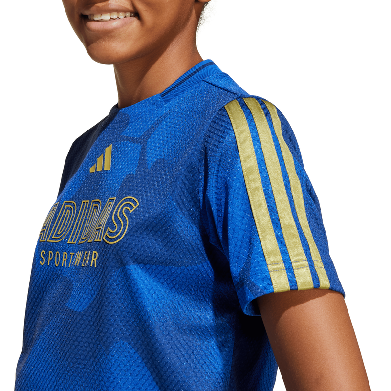 Adidas boy's house of tiro colors of football t-shirt kids-null