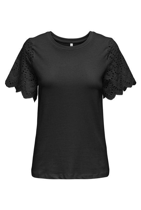 Only ebba life ss lace tee image number null