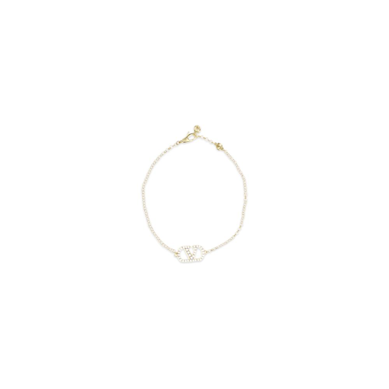 Gold metal bracelet-null