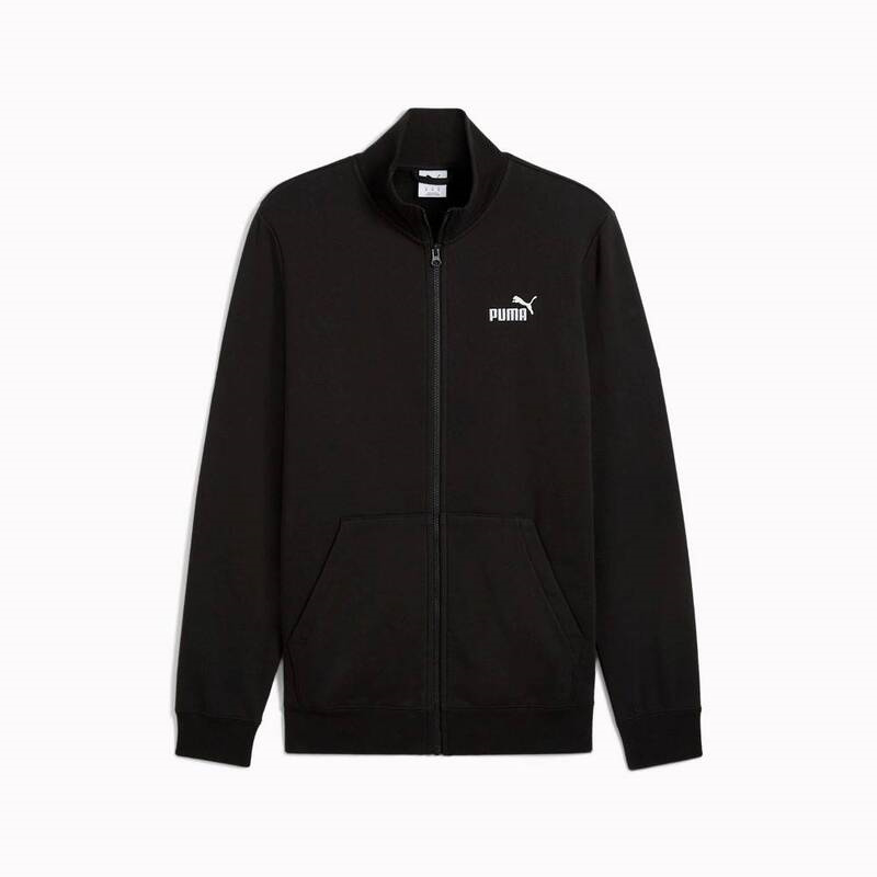 Puma men essentials logo track jacket fleece-null