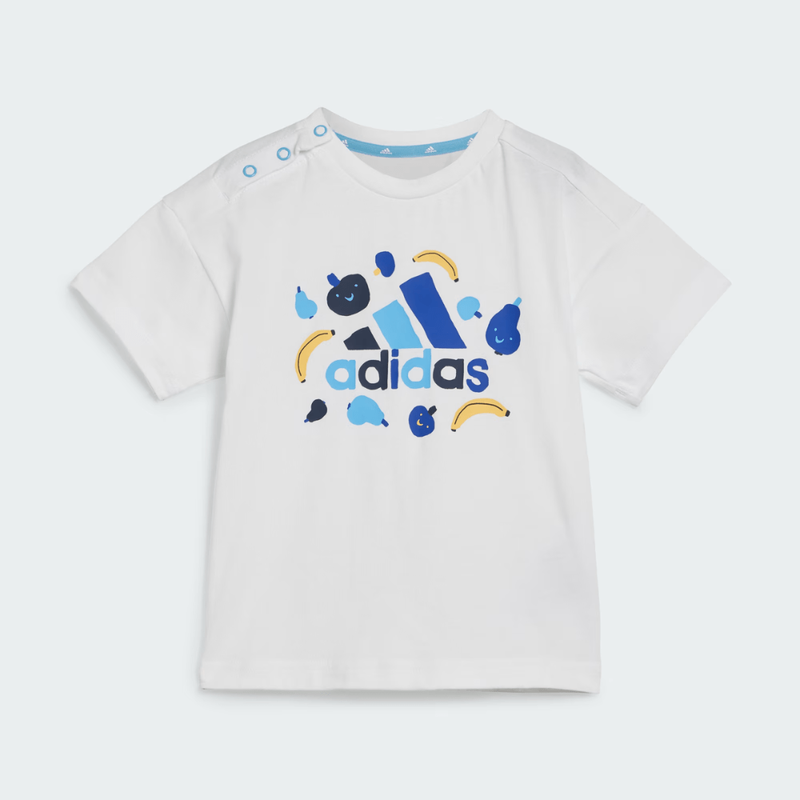 Adidas is2682 essentials allover print tee set kids-null
