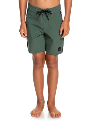 Quiksilver youth boys surfsilk arch 15" - boardshorts (eqbbs, Thyme, medium